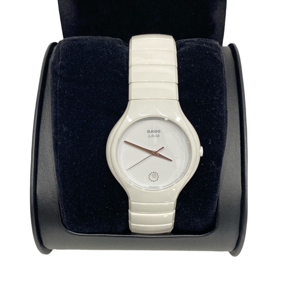 Rado Men's True Jubile White
Ceramic Bracelet Watch - Picture 2 of 10